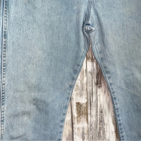Wrangler Light Wash Non Stretch Bootcut Jeans - Picture 2 of 7